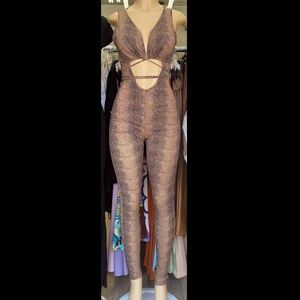 Brand New Mesh Jumpsuit